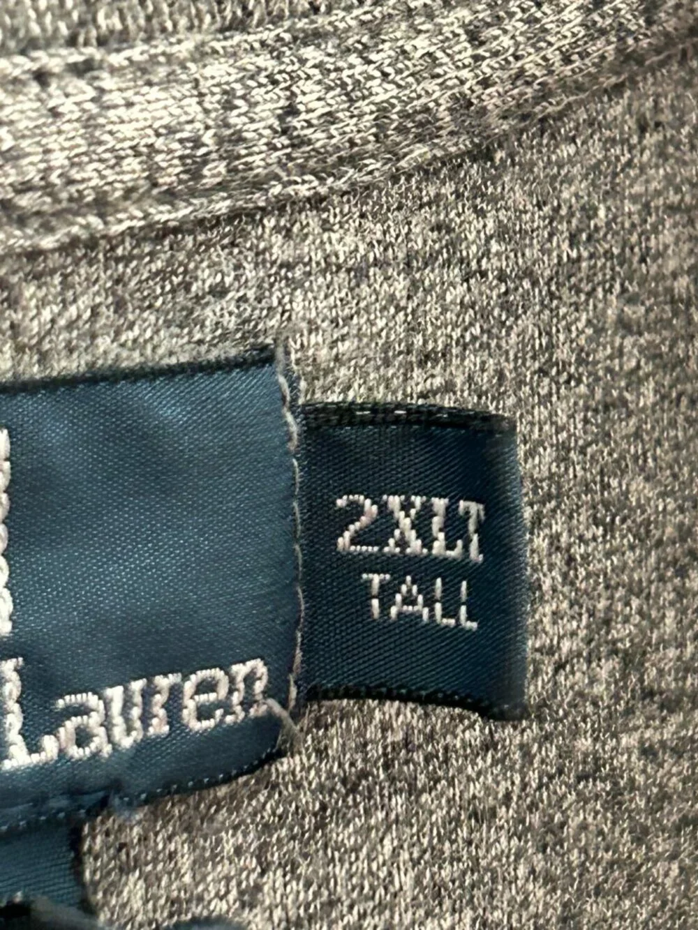Polo by Ralph Lauren Men's 1/4 Zip Pullover Shirt Size 2XLT